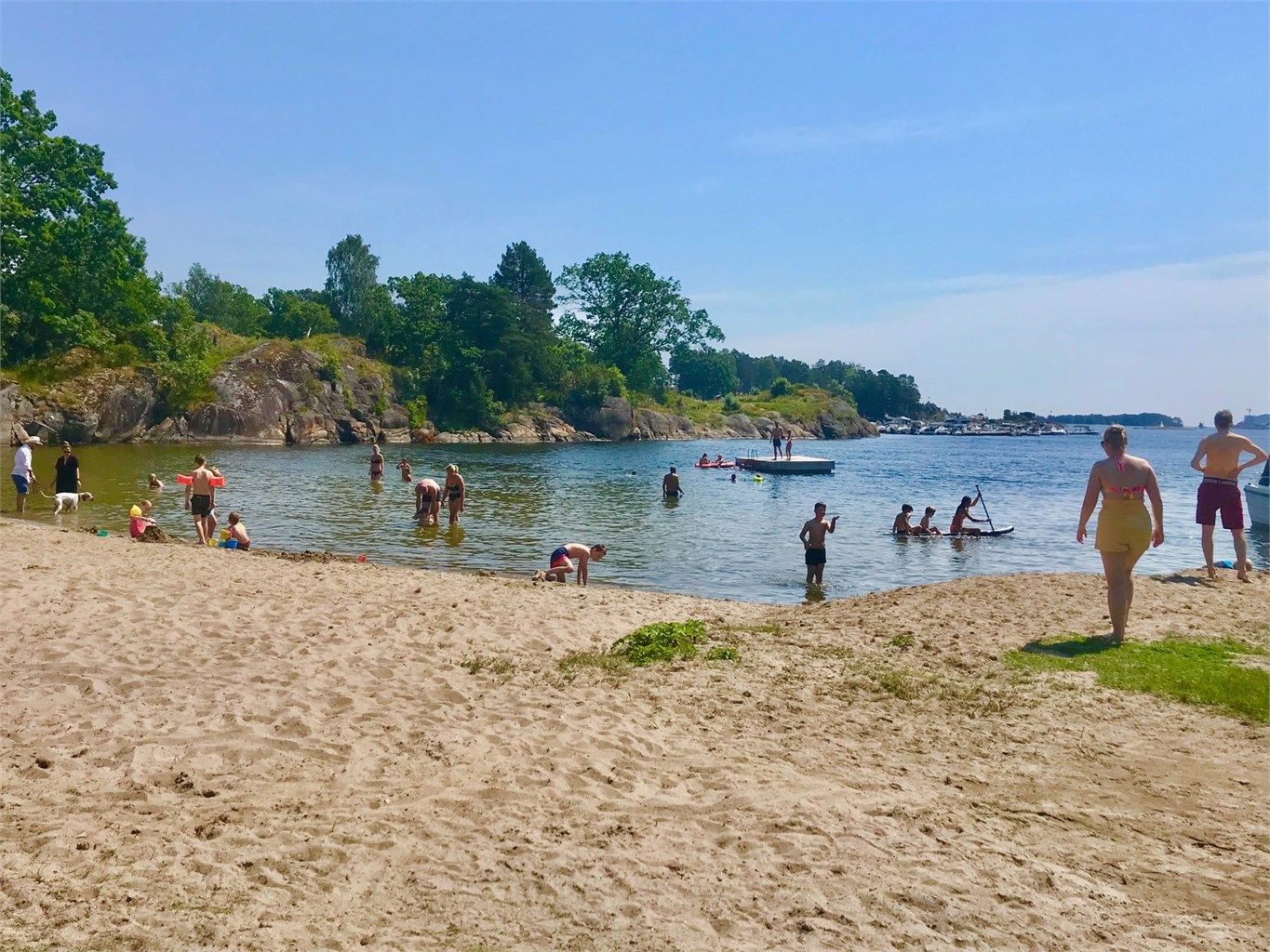 Sommer på Bjørkøya