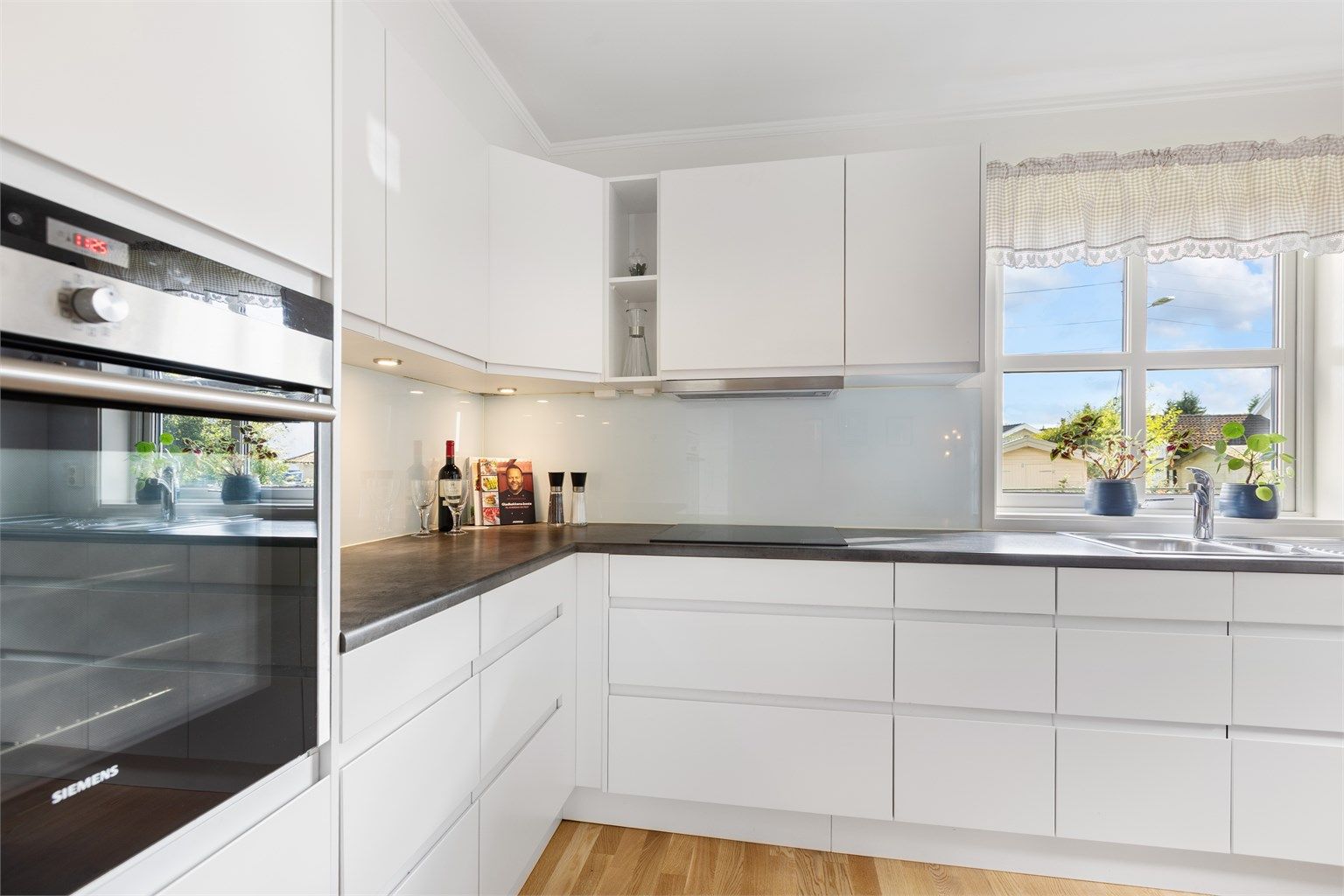 Tiltalende og lekkert kjøkken