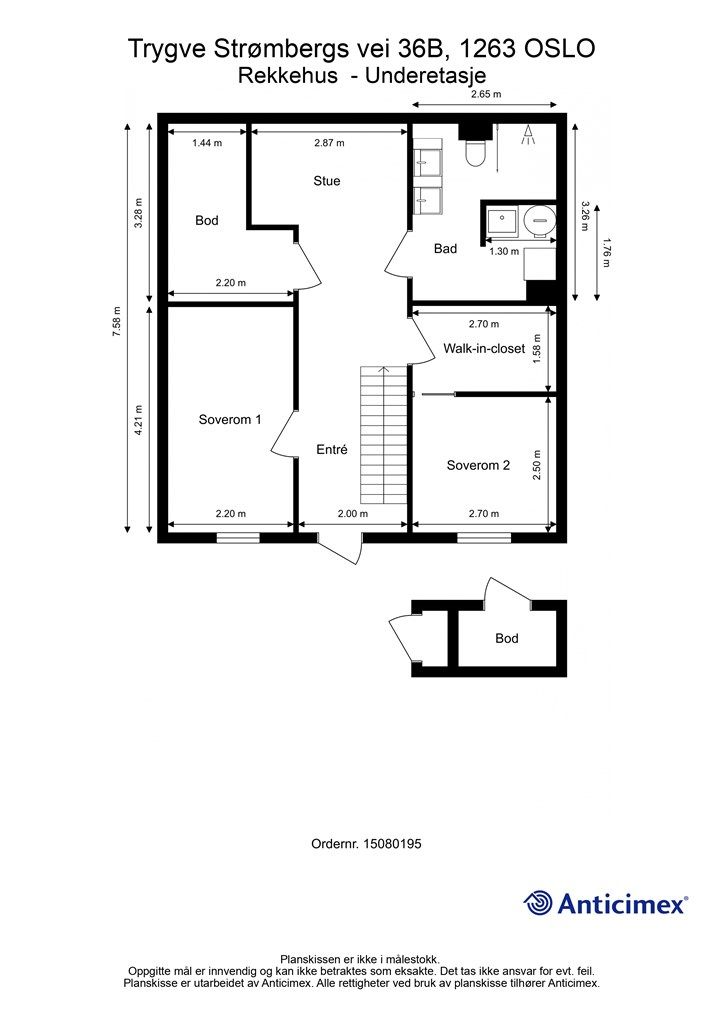 Plantegning 1. etasje