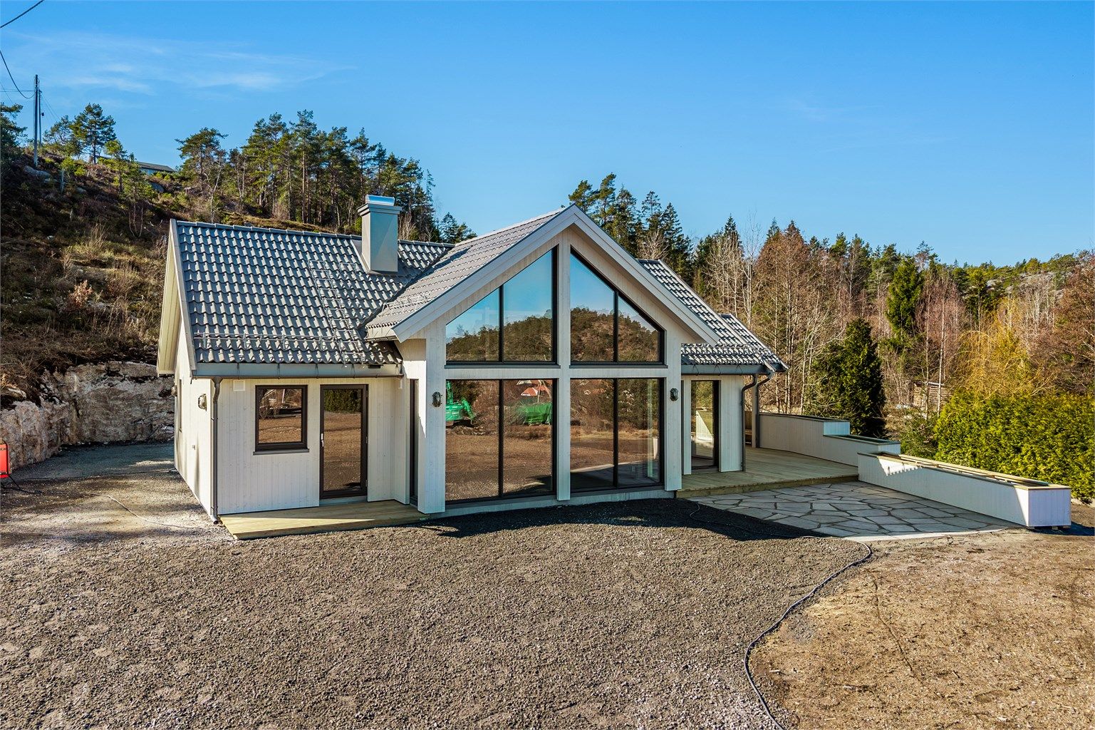 Klassisk, men likevel med et moderne design.