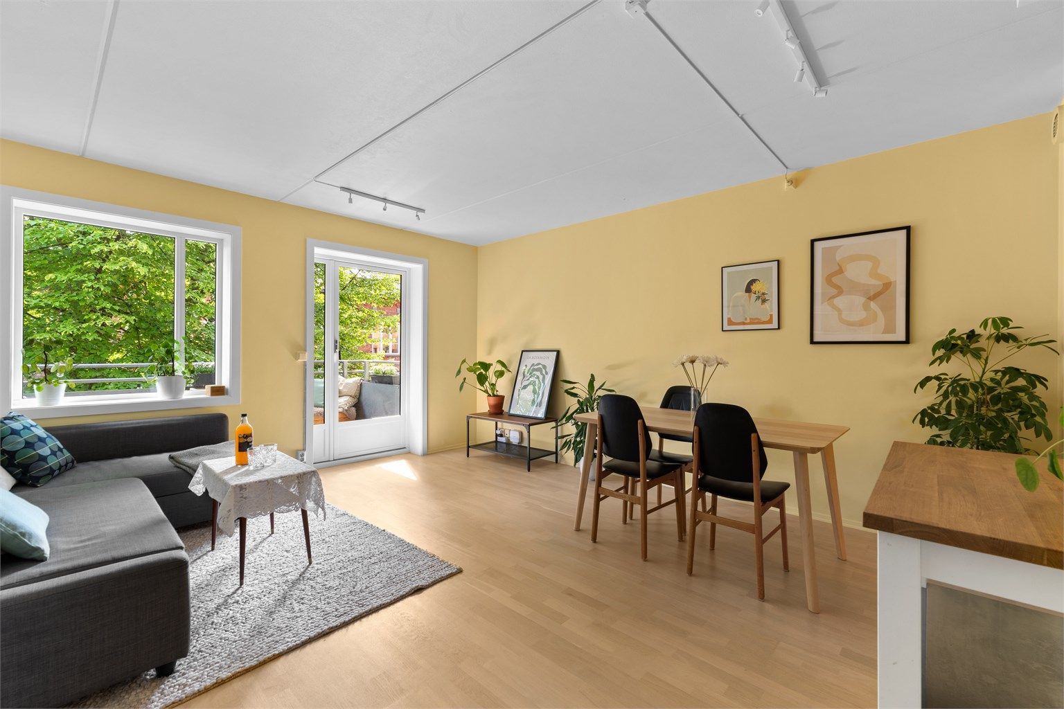 Velkommen til Lakkegata 66B, en innbydende 2-roms med balkong presentert av Marius Dyngeland Iversen. 