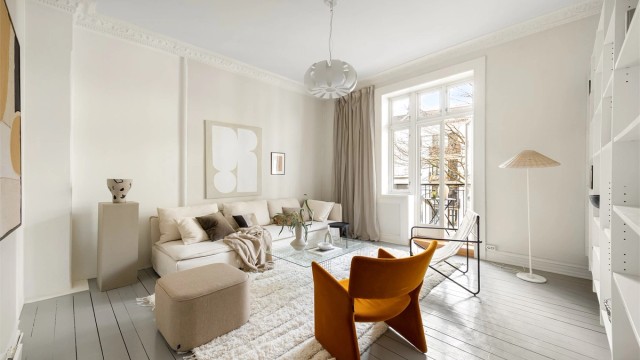 Velkommen til Seilduksgata 3B! - Presentert av Therese Ekeli Berg v/ Eiendomsmegler Krogsveen. Foto: Marit Andersen.