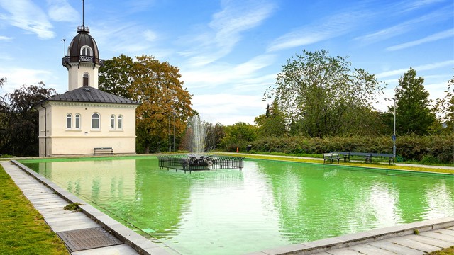 St. Hanshaugen park er et populært samlingspunkt med grønne plener, turstier og uteservering.