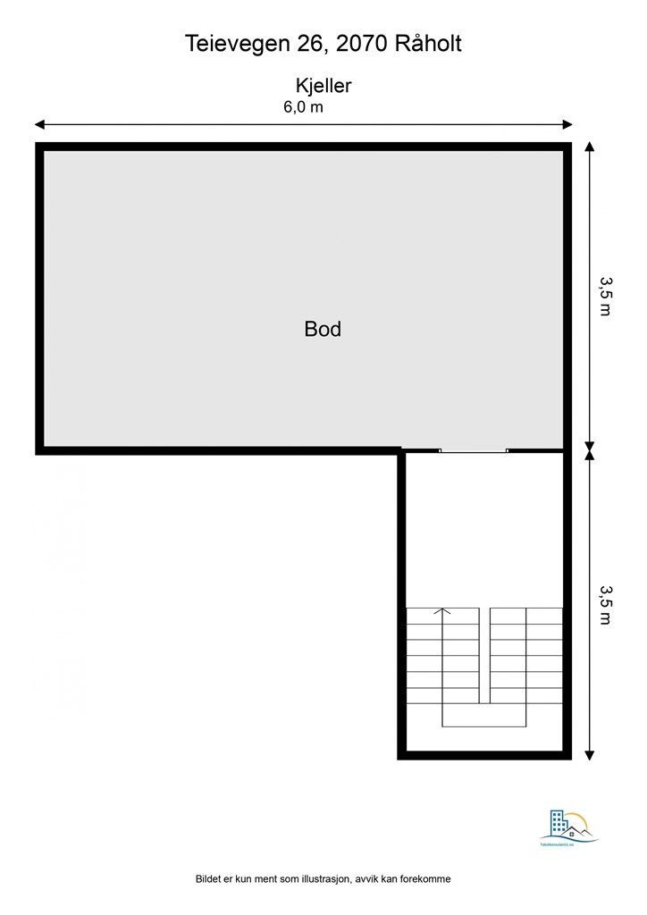 Plantegning underetasje 