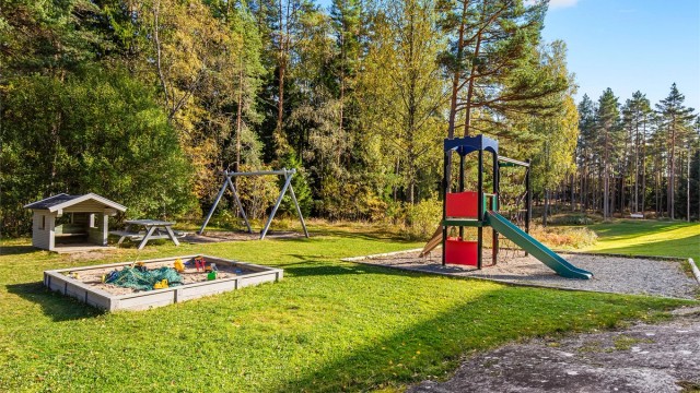 Området er svært barnevennlig