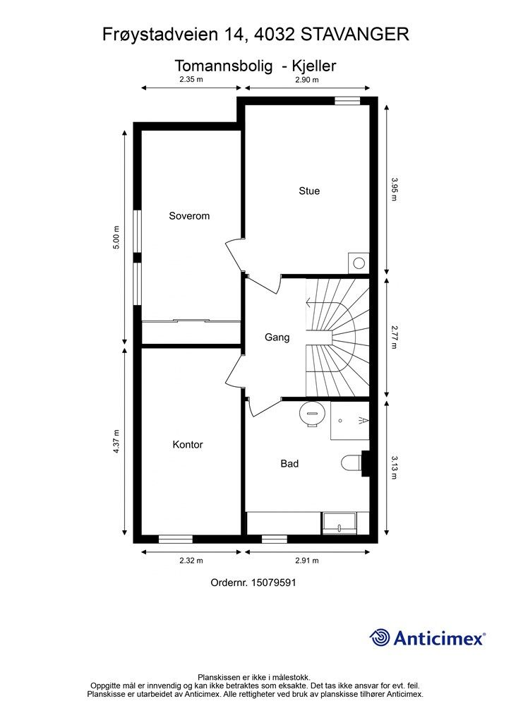 Plantegning-2 etasje.
