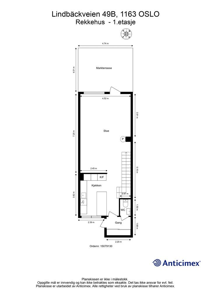Plantegning - 1. etasje
