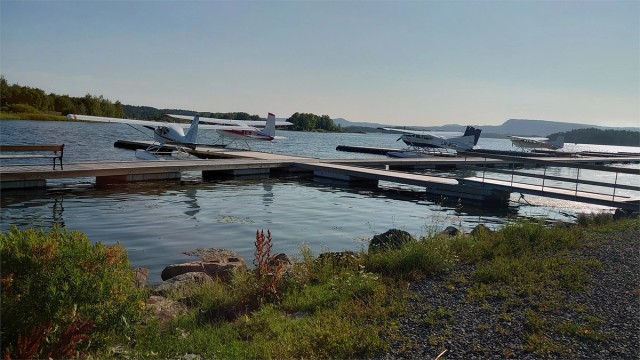 Sjøflyhavn på Lilleøya