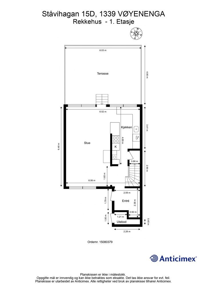 Plantegning- 1. Etasje
