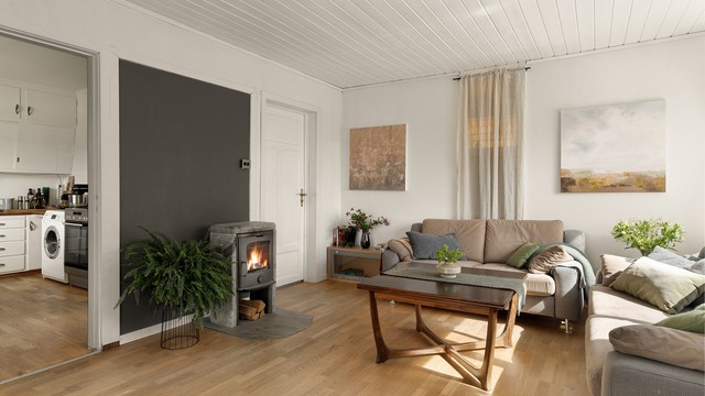 - Ovnen er rentbrennende og i tidløst design -