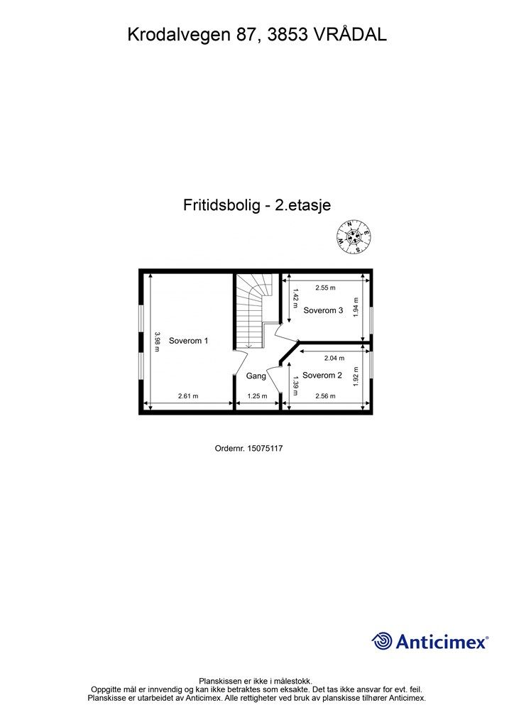 Plantegning 2.etasje