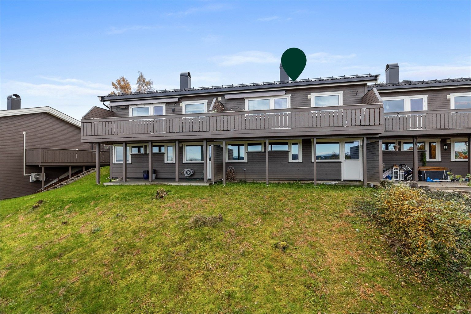 Boligen ligger i et attraktivt og veletablert boligfelt. Foto: Trond Reder