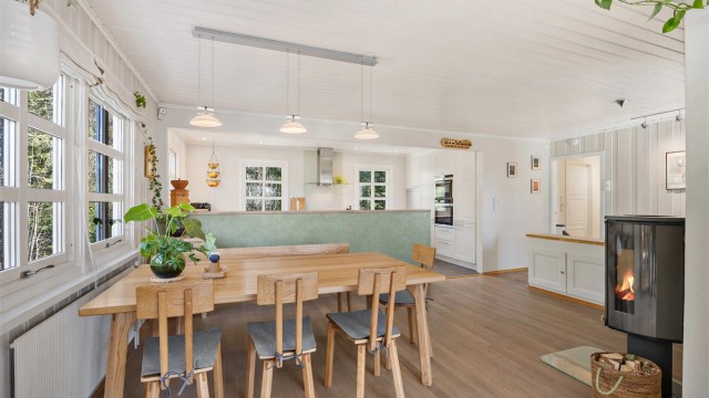 Perfekt å samle familie og venner til hyggelige stunder