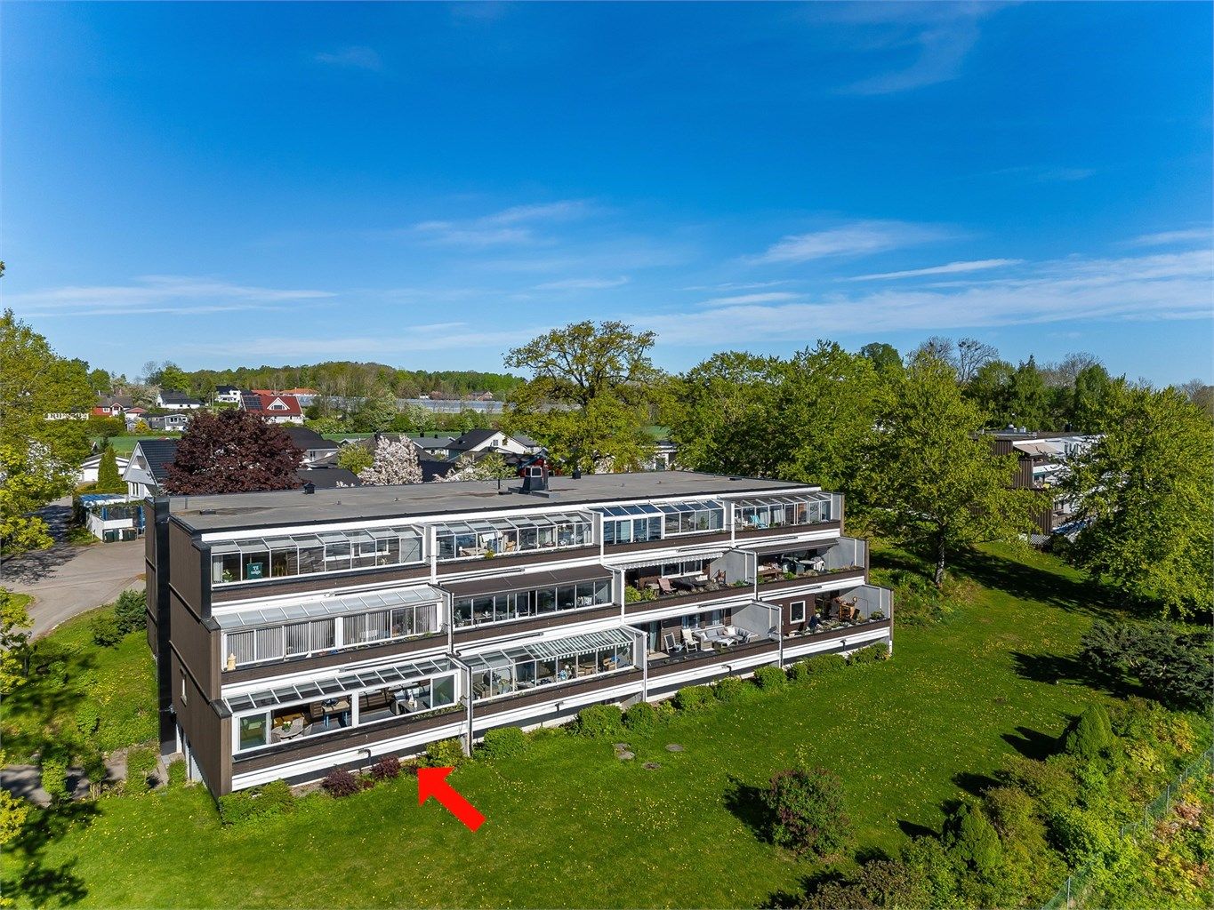 Velkommen til Aasgaarden, - populære leiligheter med store terrasser