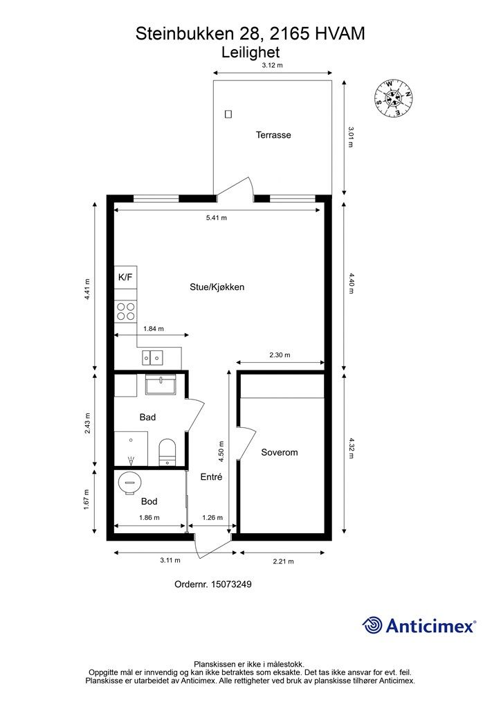 Plantegning-1. etasje 