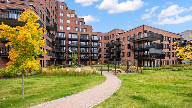 Uteområde.