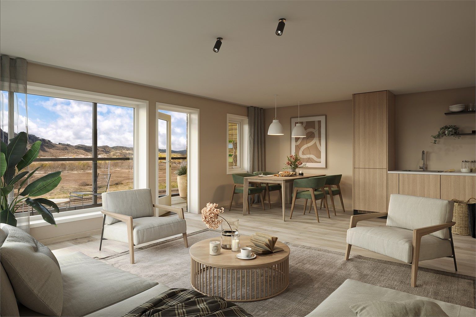 Prosjektet har høy standard med gode planløsninger. 24 leiligheter fra ca 53 - 81 kvm.