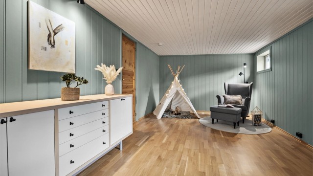 Kjellerstuen kan deles inn i ulike soner