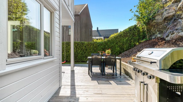 Her er alt tilrettelagt for hyggelige og solfylte dager.