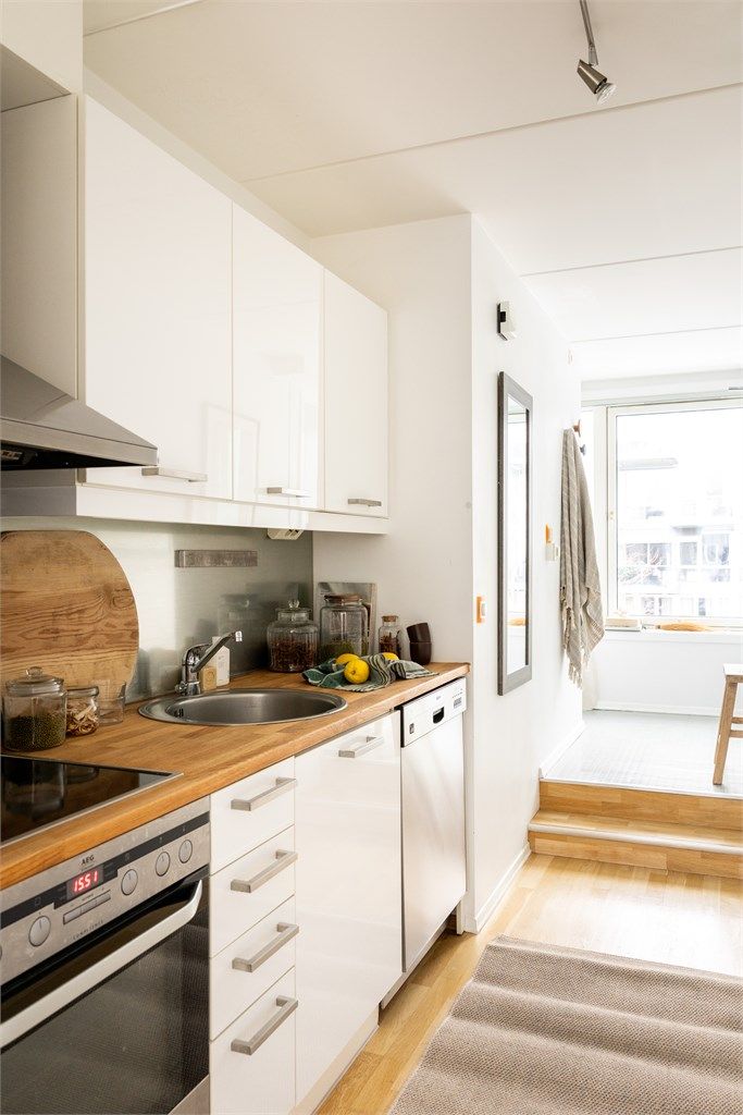 Alle hvitevarer på kjøkken medfølger