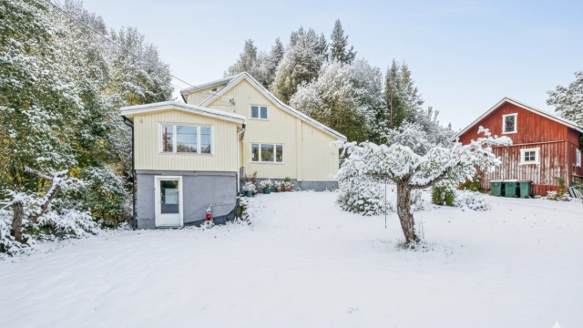 Rolig beliggenhet innerst i blindvei