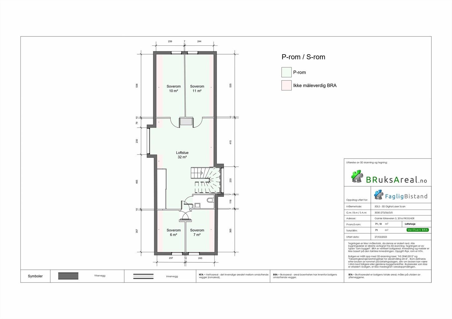 Plantegning 3. etasje 