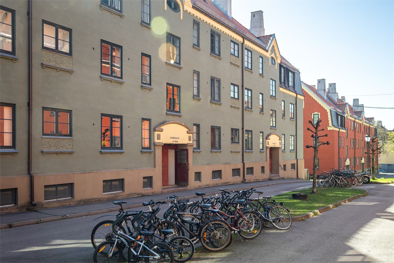 Byggingen av de 15 blokkene som utgjør det Rivertzke kvartal, populært kalt Rivern på folkemunne, ble ferdigstilt i 1912.