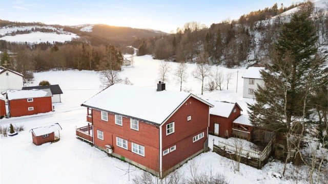 Det er også kort vei til et vakkert fjellterreng, og med kun en liten biltur når man flere av de populære utfartene i Trollheimen.