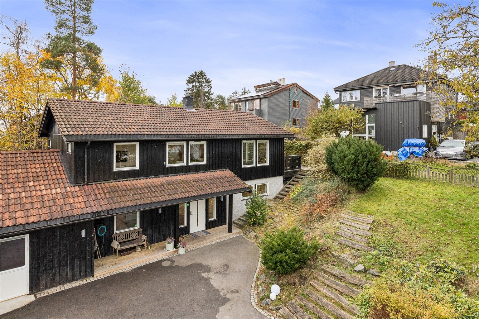 Boligen ligger meget sentralt til på populære Korsvoll, med gangavstand til alt en aktiv familie trenger i hverdagen