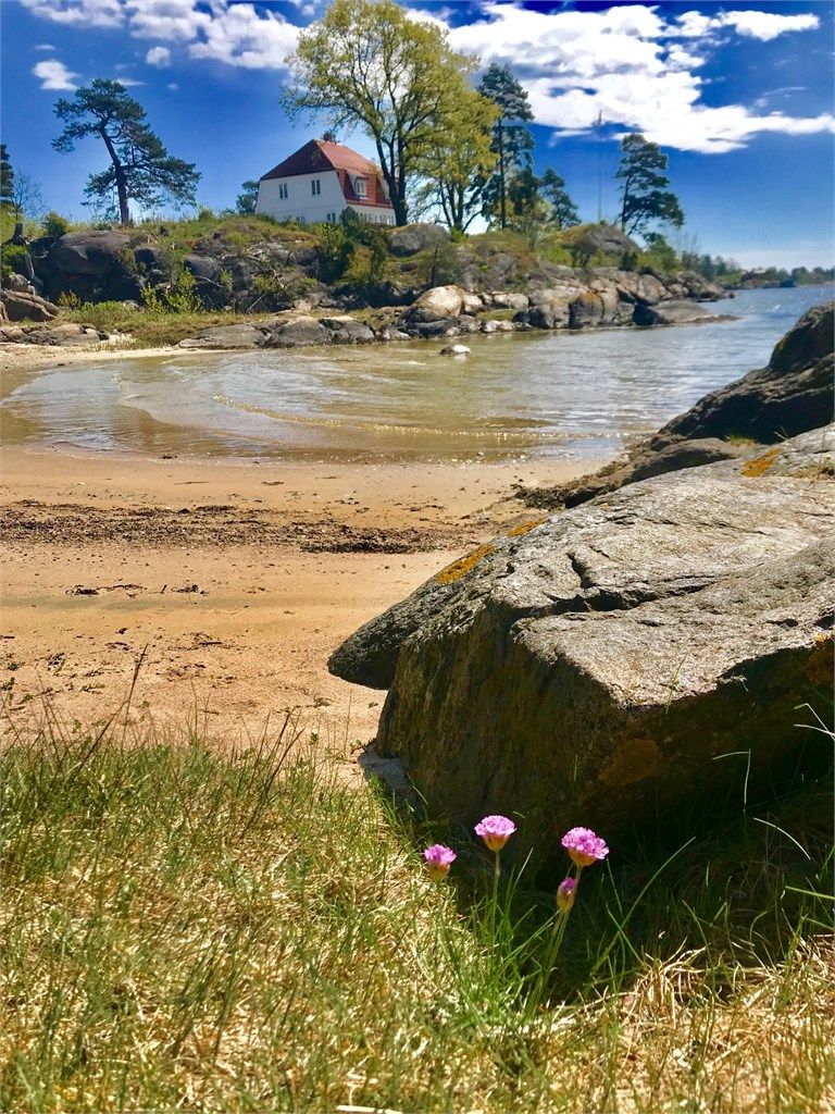 Fine sandstrender er det mange av på Bjørkøya