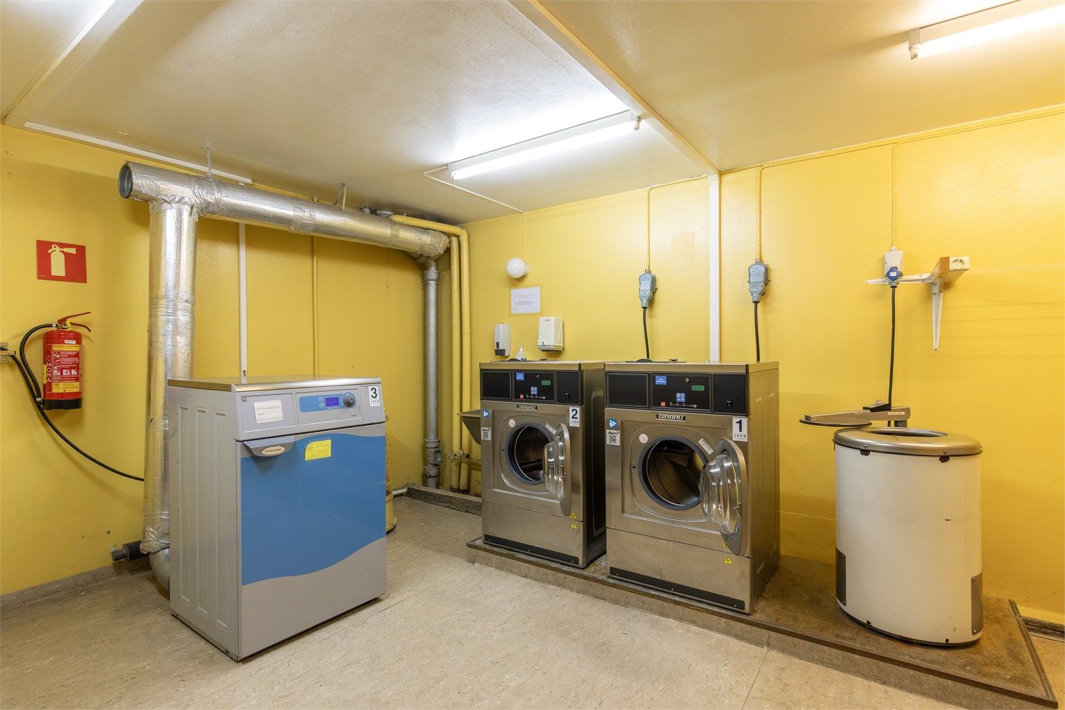 Felles vaskeri i 4. etasje