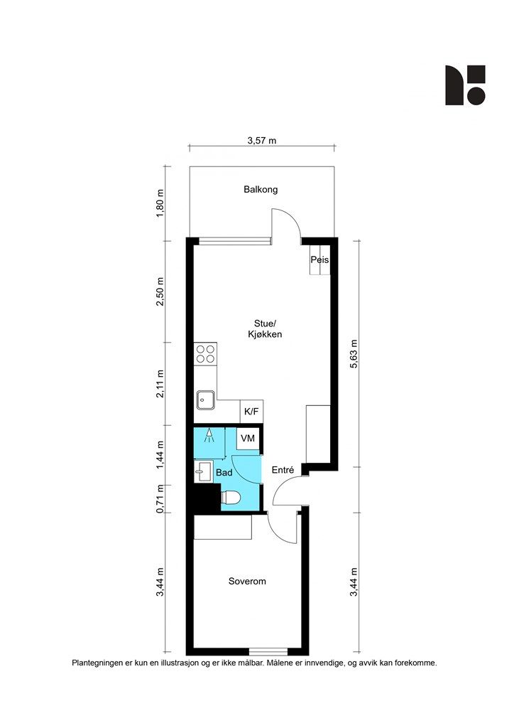 Plantegning - 1. etasje