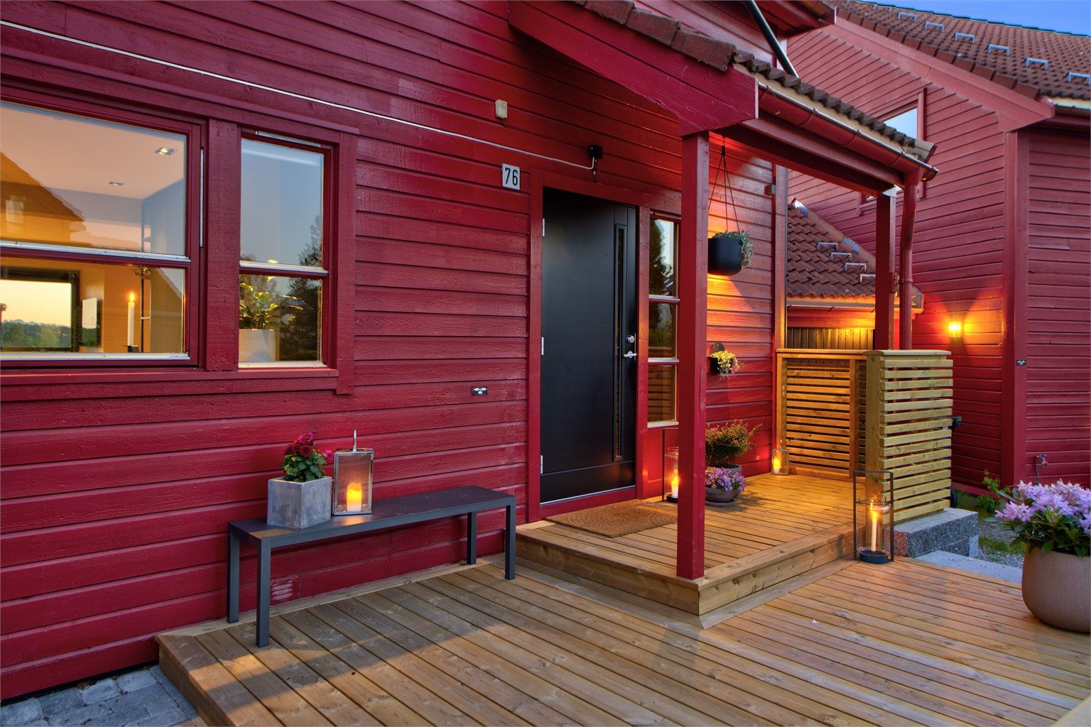 Overbygget inngangsparti