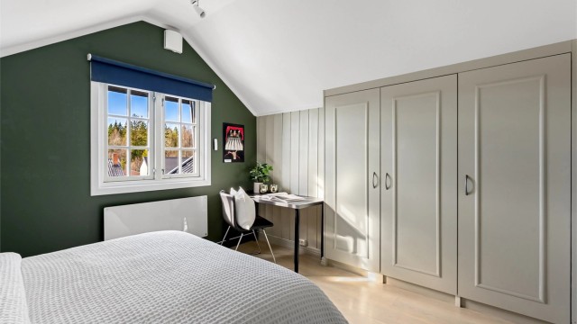 Soverom 3 med integrerte garderobeløsninger