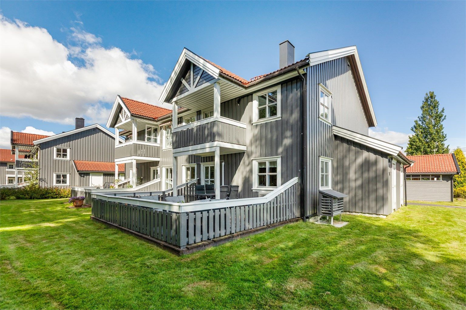 Hyggelig område med nærhet til det meste