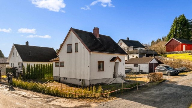 Fasade mot syd og vest.