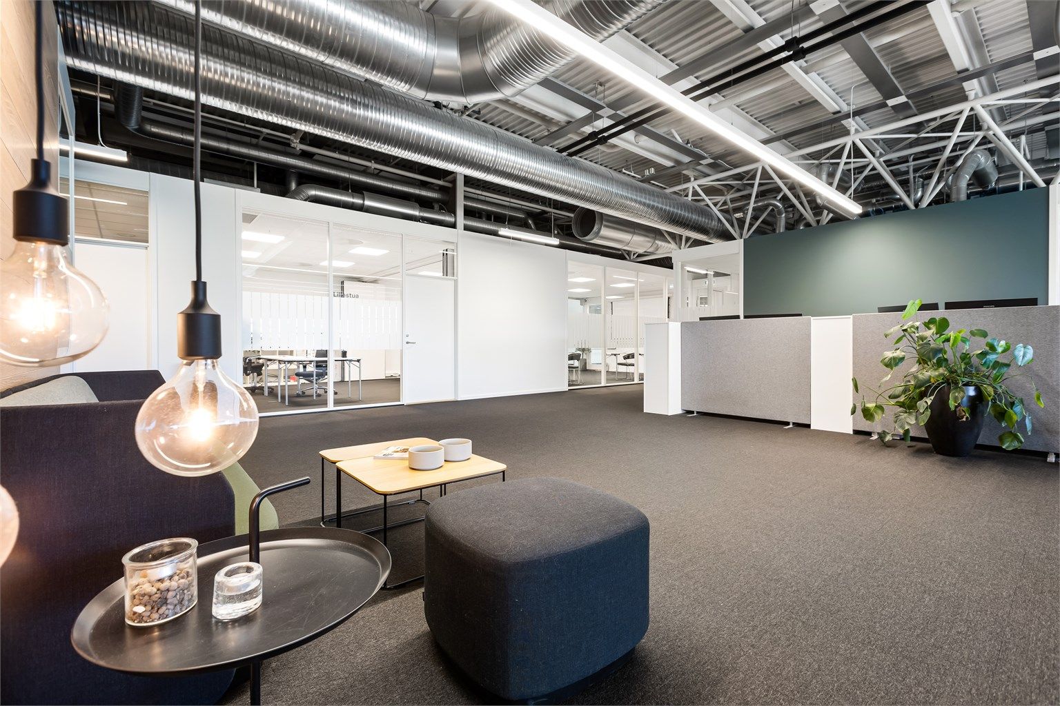 Delikate lokaler med god romfølelse