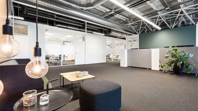 Delikate lokaler med god romfølelse