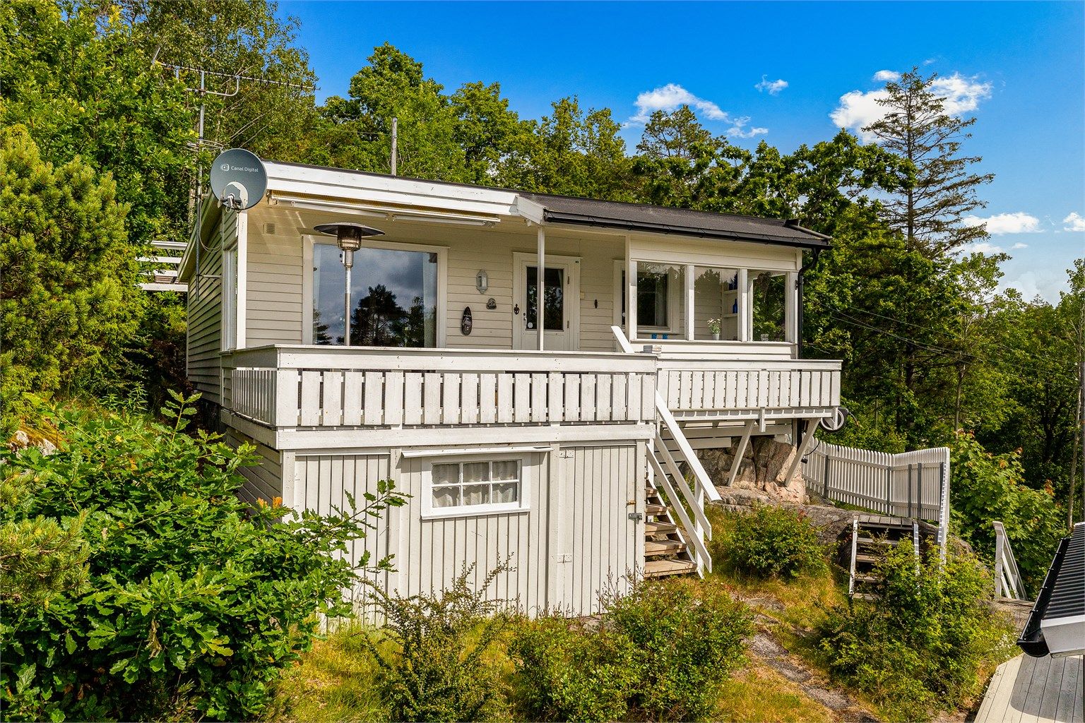 Sommerhytte på 52 kvm. i Brevikstrand