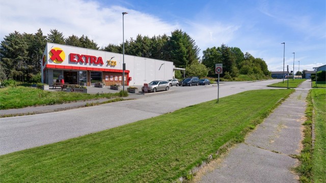 Det er flere dagligvarebutikker i nærheten.