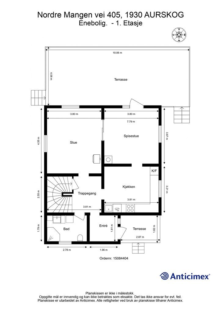 Plantegning - Første etasje