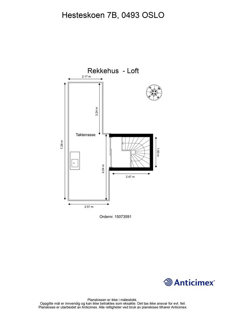 Planskisse - 3. etasje