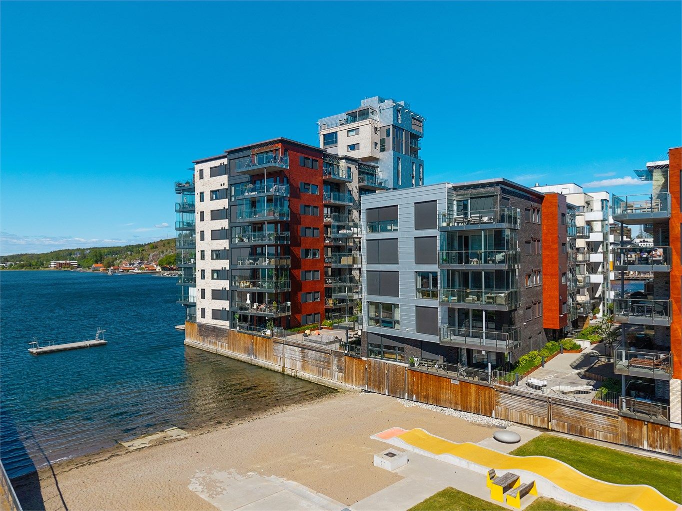 Kaldnes brygge- sentralt og flott beliggende i 3. etasje m/god planløsning og balkong | Lave felleskostnader!