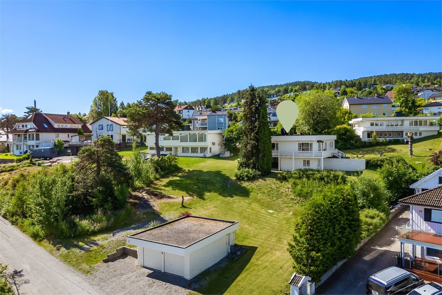 Huset er innholdsrikt med en praktisk planløsning og strekker seg over to etasjer. 
Foto: Haiman Askari.