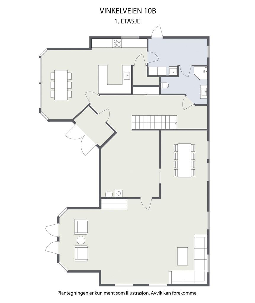 Plantegning 1.etasje