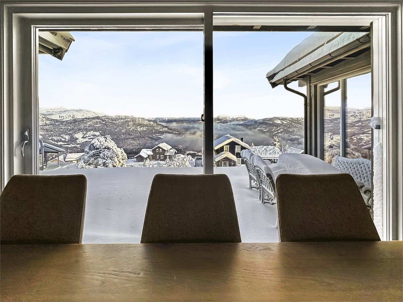 Utsikten er upåklagelig