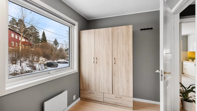 Soverommet egner seg godt som barnerom, gjesterom eller kontor.