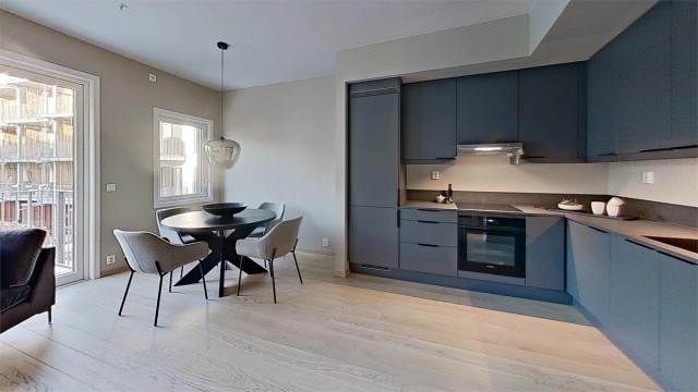 Skarmyrkvartalet Byhus Bygg D presenteres av Krogsveen Moss