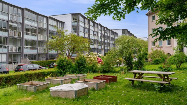 - Koselige og velholdte uteområder i borettslaget -