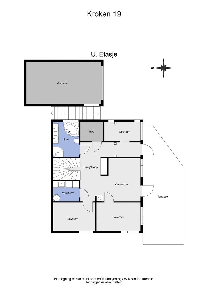 2 D plantegning underetasje